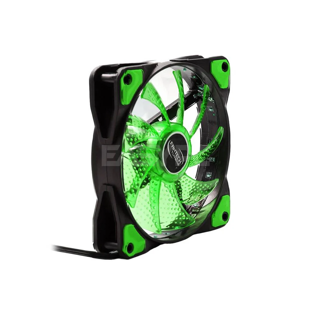 Fantech FC121 120mm Green Led Fan - Image 3