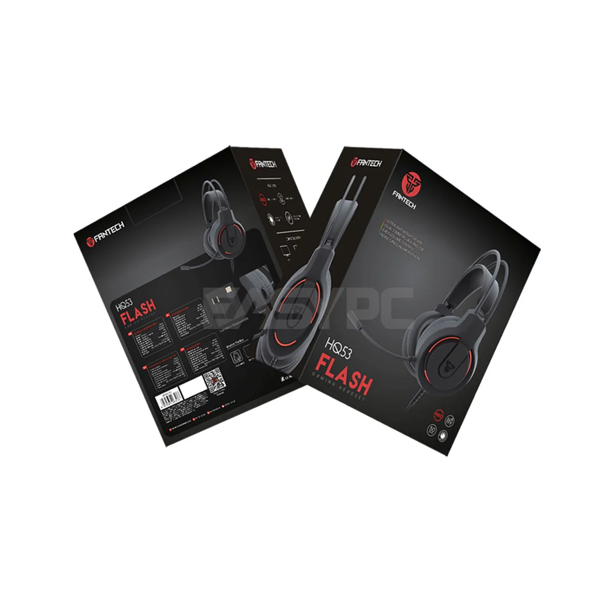 Fantech Flash HQ53 Lightwieght and Lightning Effects Crystal Clear Audio Gaming Headset - Image 4