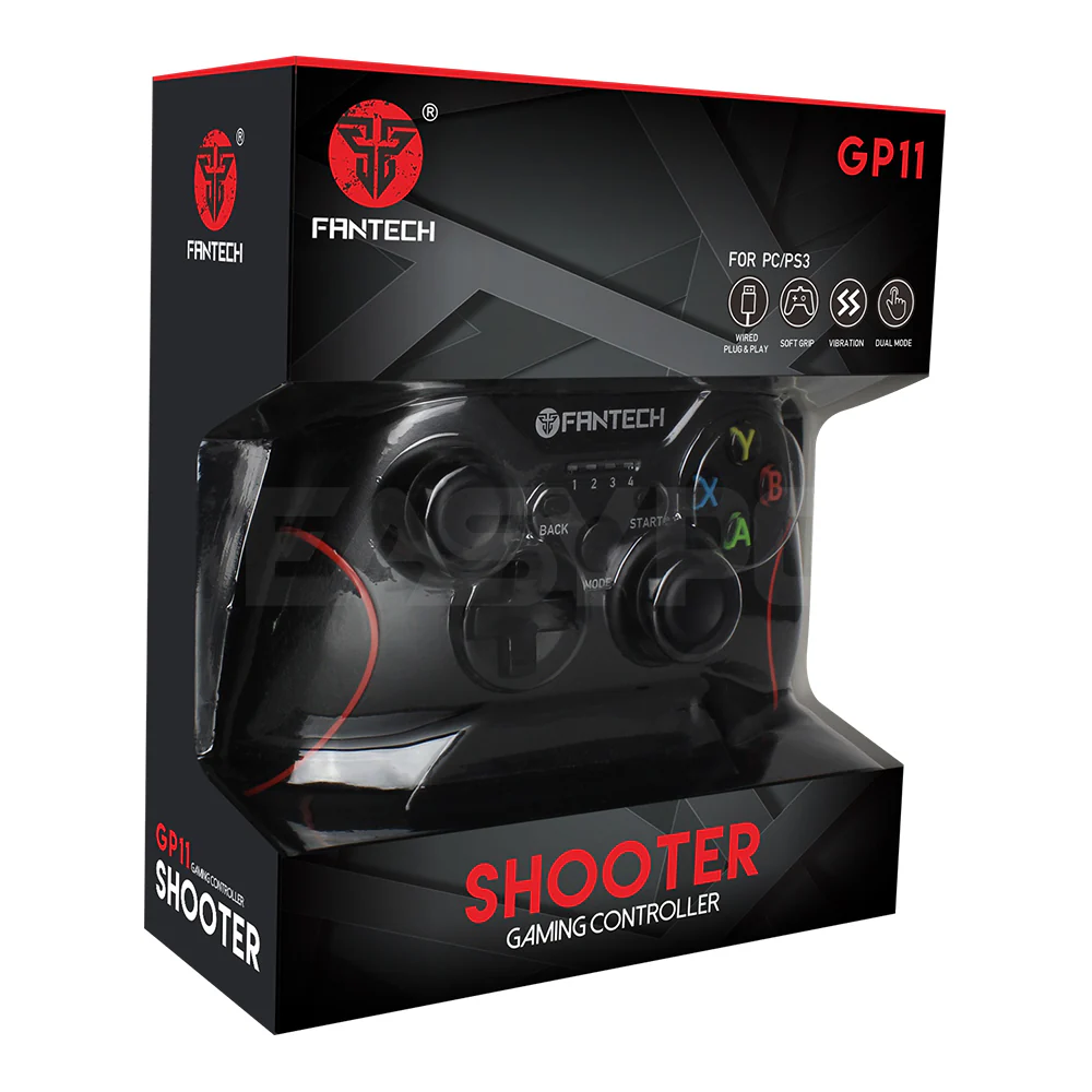 Fantech GP11 Shooter Gaming Controller Red