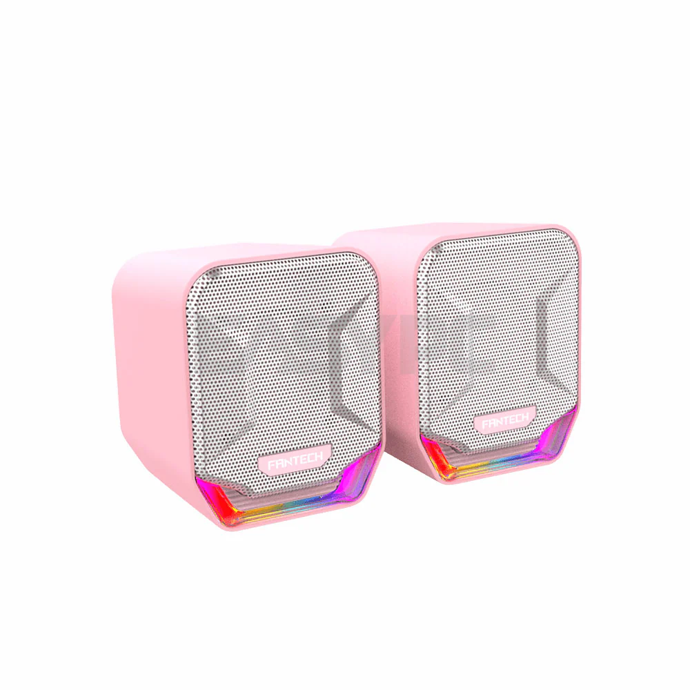 Fantech GS202 Sonar Black and Sakura RGB Hi-res audio Gaming Bluetooth Speaker - Image 6