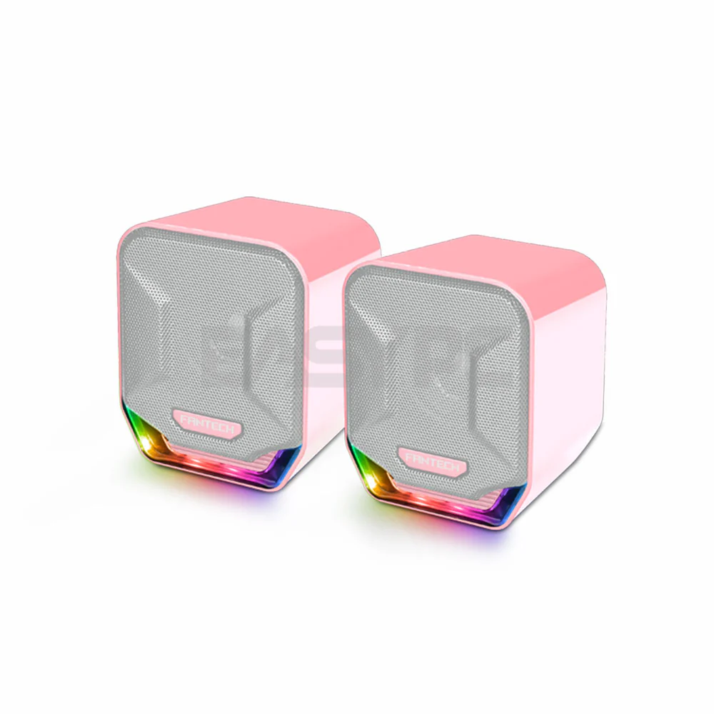 Fantech GS202 Sonar Black and Sakura RGB Hi-res audio Gaming Bluetooth Speaker - Image 8