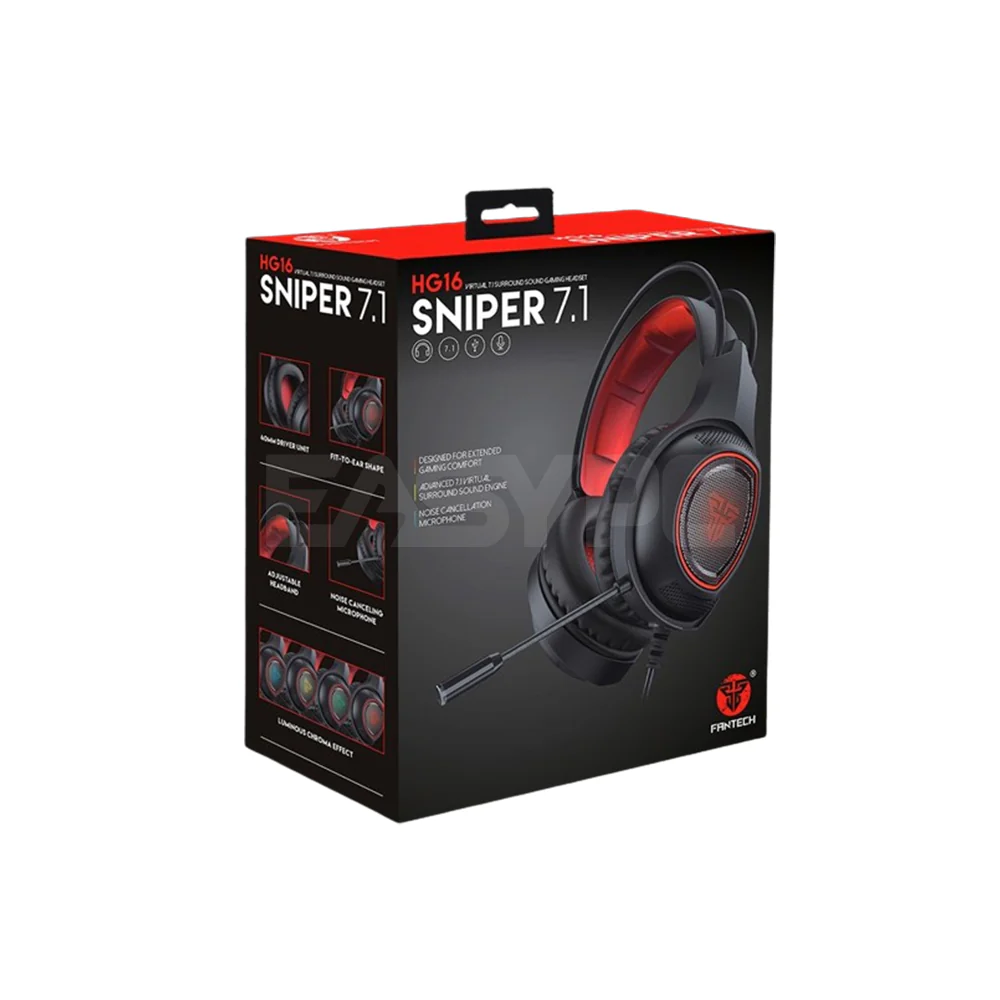 Fantech HG16 Sniper 7.1 Gaming Headset - Image 3
