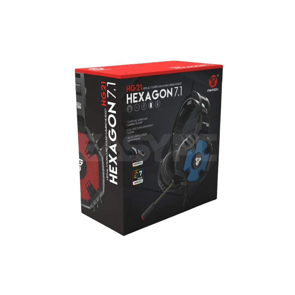 Fantech HG21 Hexagon 7.1 Gaming Headset - Image 3