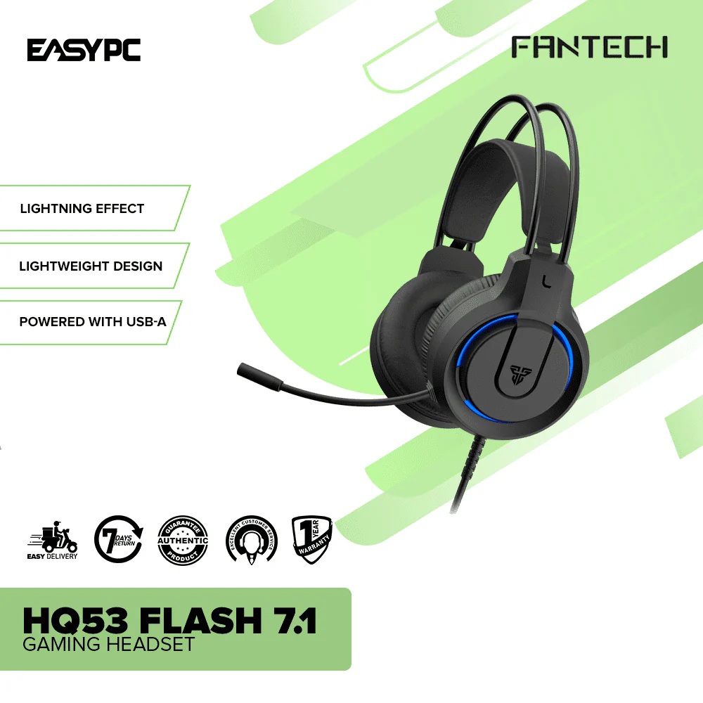 Fantech HQ53 Flash 7.1 Gaming Headset - Image 2