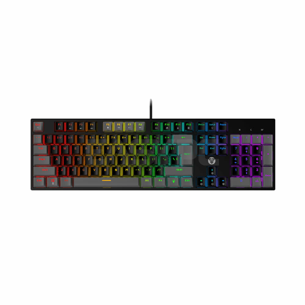 Fantech MK886 V2 ATOM104 Sumi Edition Blue Switch Mechanical Keyboard Black