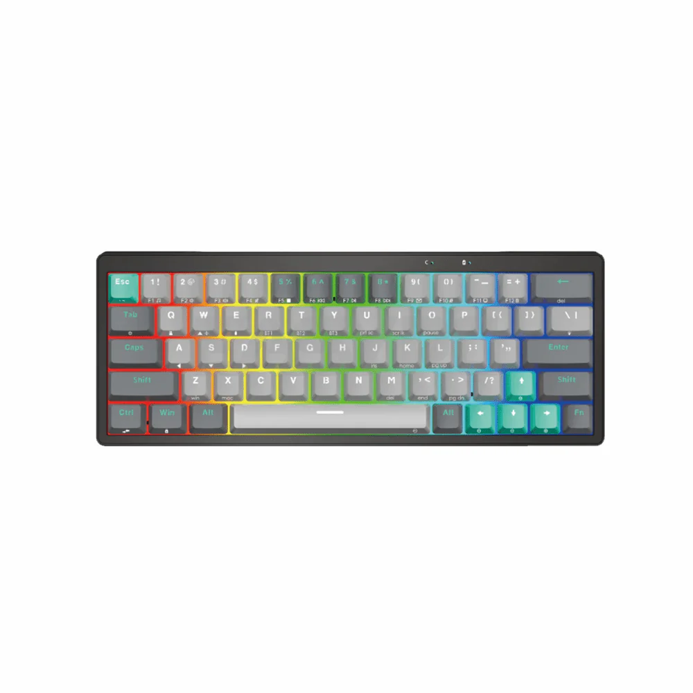 Fantech MK912 ATOM PRO63 Stellar Edition Mercury Red Switch Mechanical Keyboard