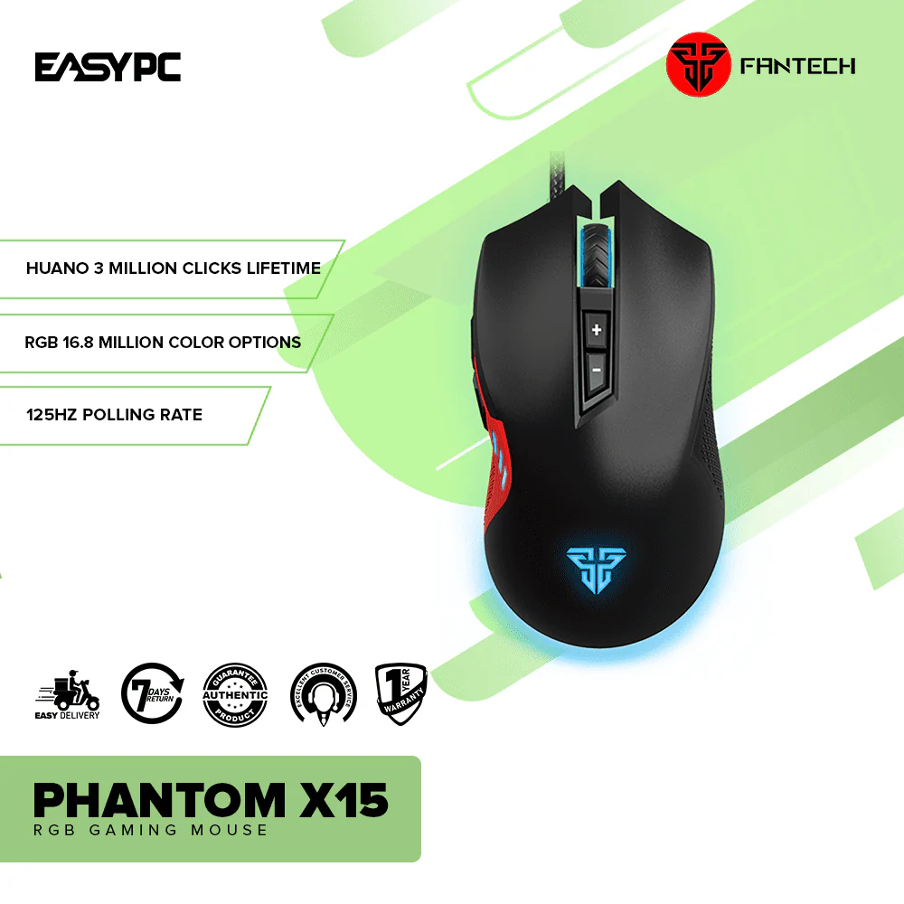 Fantech PHANTOM X15 RGB Gaming Mouse - Image 2