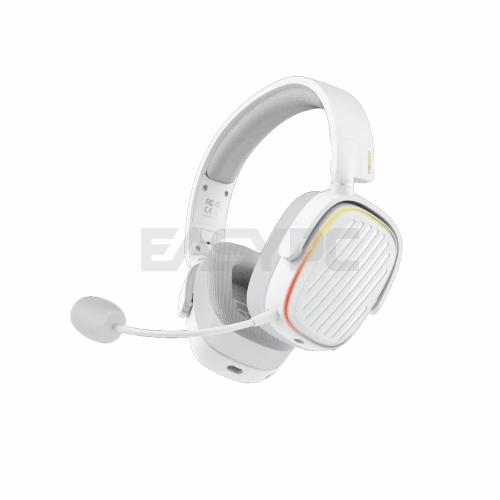 Fantech WHG02 Harmony Fabric Ear Cushion Headset White