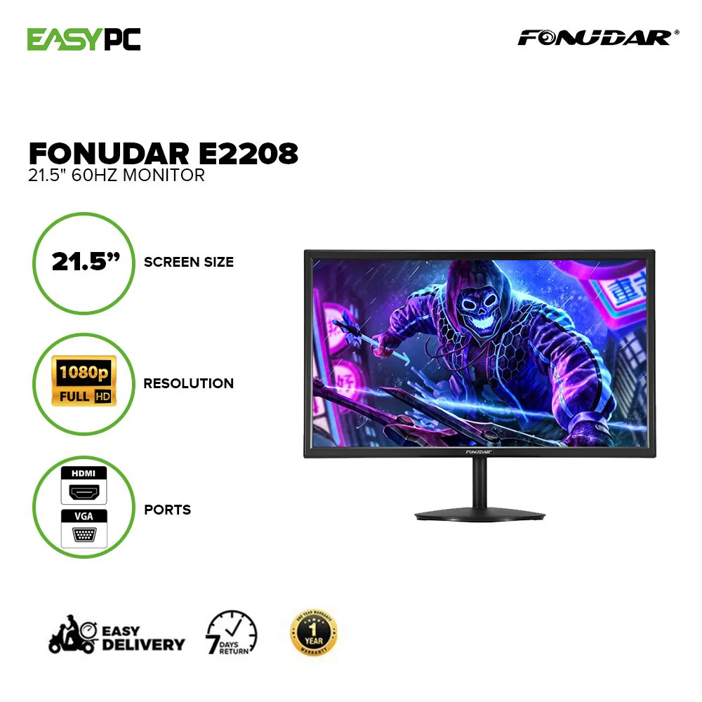 Fonudar E2208 21.5 inches 60Hz Monitor - Image 2