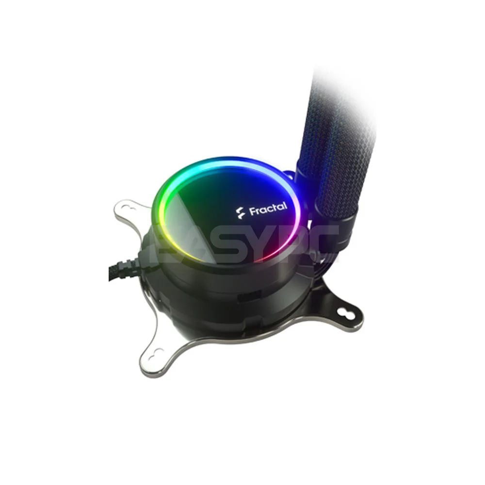 Fractal Design Celsius+ S24 Prisma PWM ARGB and S28 Prisma PWM ARGB Silent Performance Slim Radiator AIO CPU Liquid Cooling Water Cooler 4JTP - Image 4