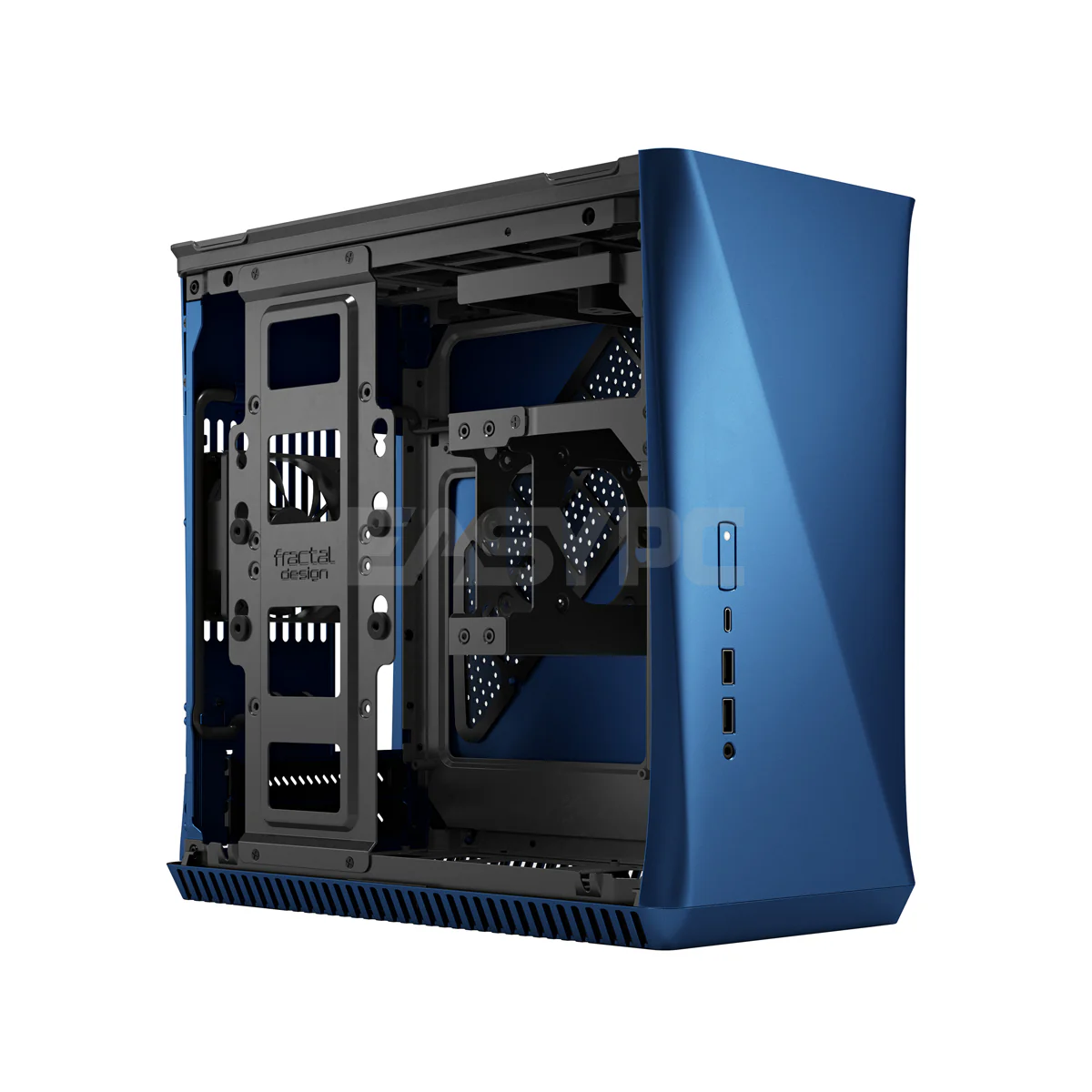 Fractal Era ITX Tempered Glass PC Case Cobalt - Image 2