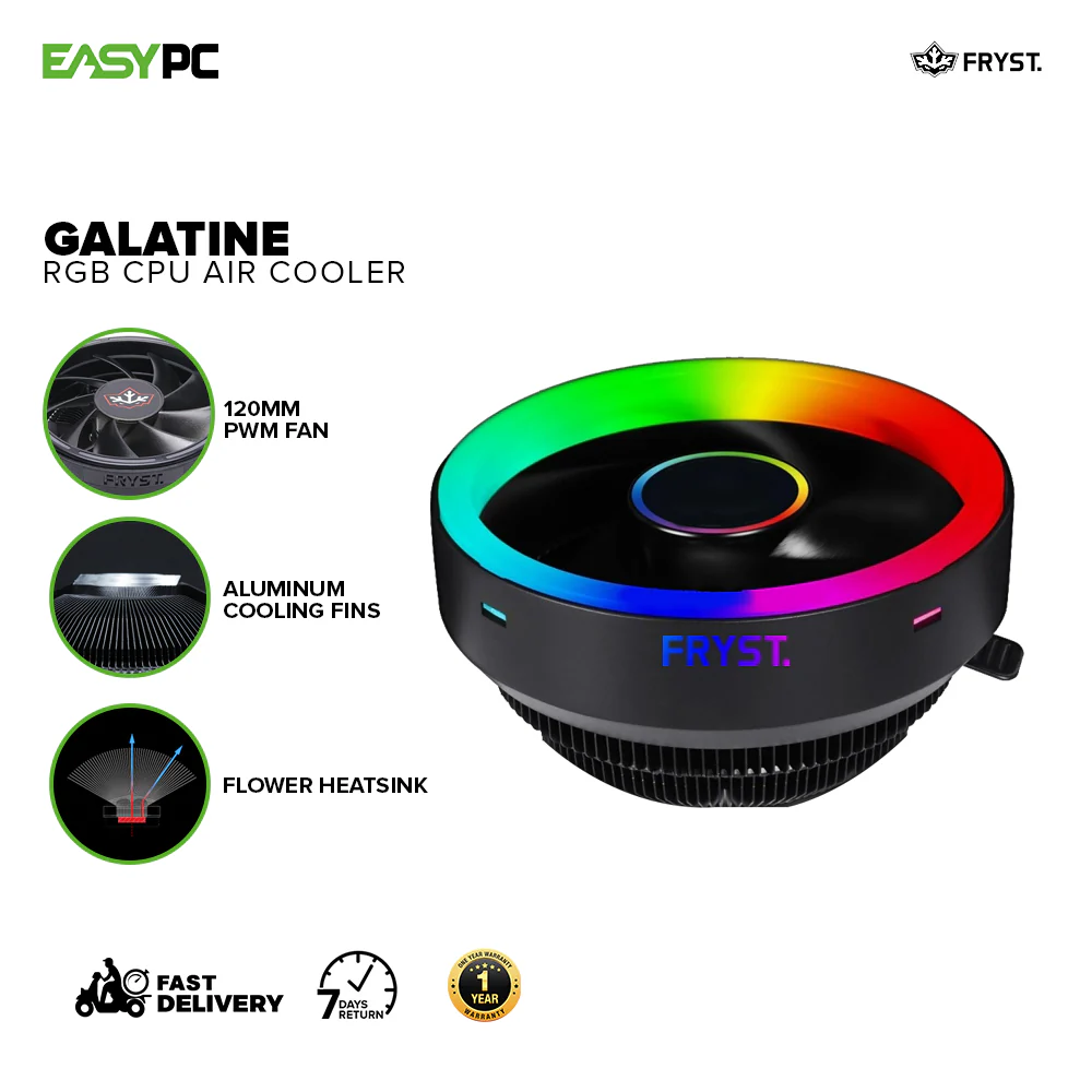 Fryst Galatine CPU Air Cooler RGB - Image 2