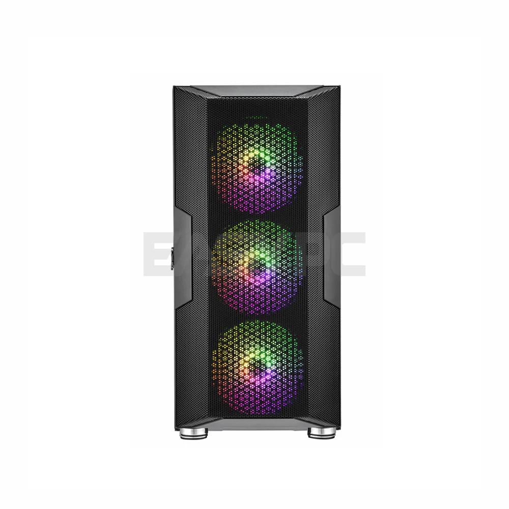 FSP CUT592 ATX Tempered Glass PC Case Black - Image 3