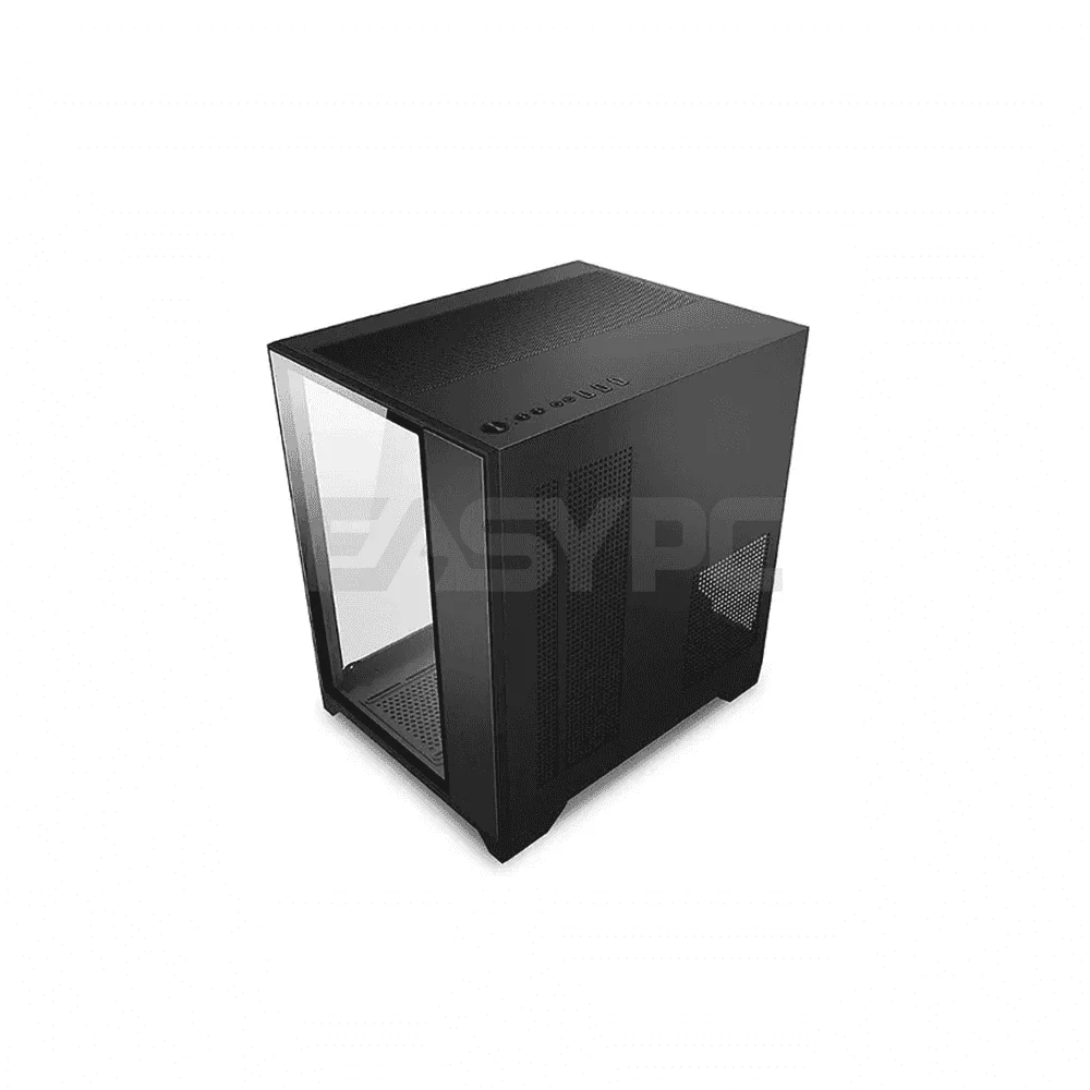 Fuzion BRIMSTONE BS-1F MATX Tempered Glass with 3 ARGB Fan Gaming PC Case Black - Image 3