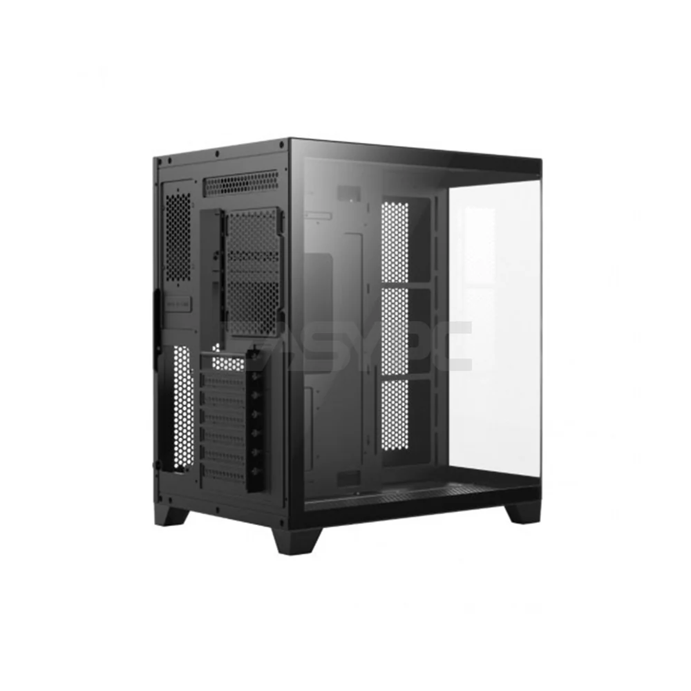 Fuzion SOVA K-412BLK with 3 RGB fan ATX Tempered Glass Gaming PC Case Black - Image 5