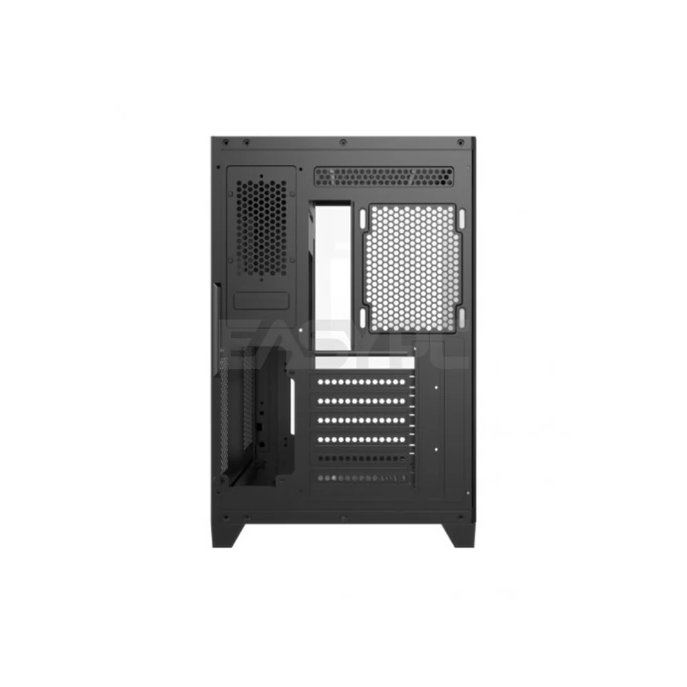 Fuzion SOVA K-412BLK with 3 RGB fan ATX Tempered Glass Gaming PC Case Black - Image 6