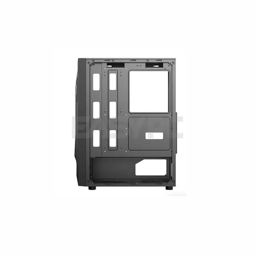 Fuzion Titan T3 ATX Tempered Glass Gaming PC Case Black - Image 4