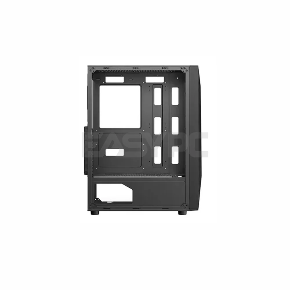 Fuzion Titan T3 ATX Tempered Glass Gaming PC Case Black - Image 5