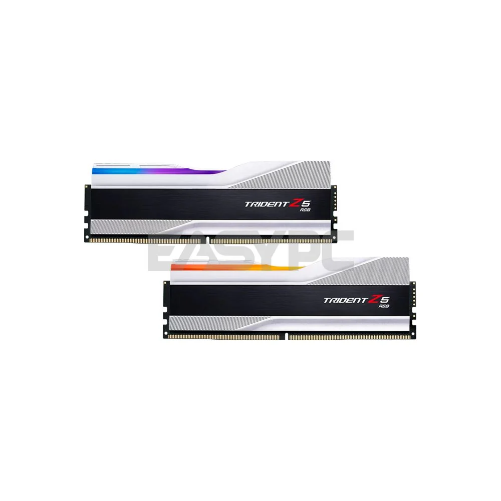 G.SKILL Trident Z5 32GB 2x16 F5-5600J3636C16GX2-TZ5RS 5600mHz DDR5 RGB Memory Silver Intel XMP - Image 4