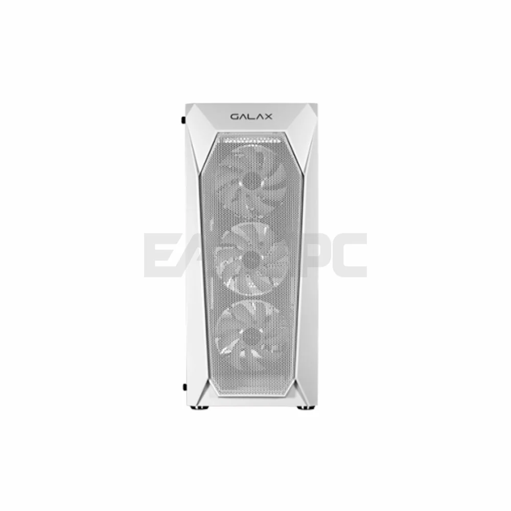 Galax Revolution 05 ATX Mesh Panel Maximum Cooling Potential Tempered Glass PC Case White - Image 4