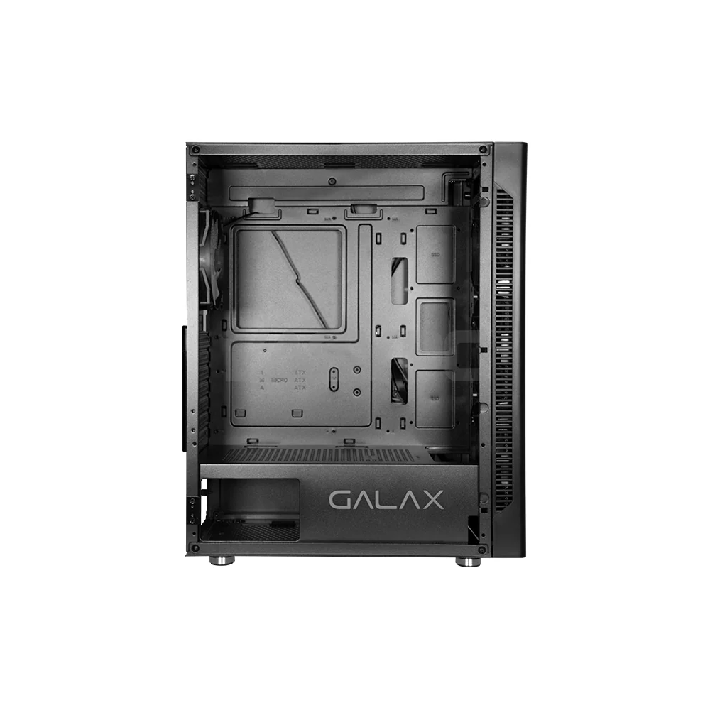 Galax Revolution 06 ATX Tempered Glass PC Case Black - Image 4