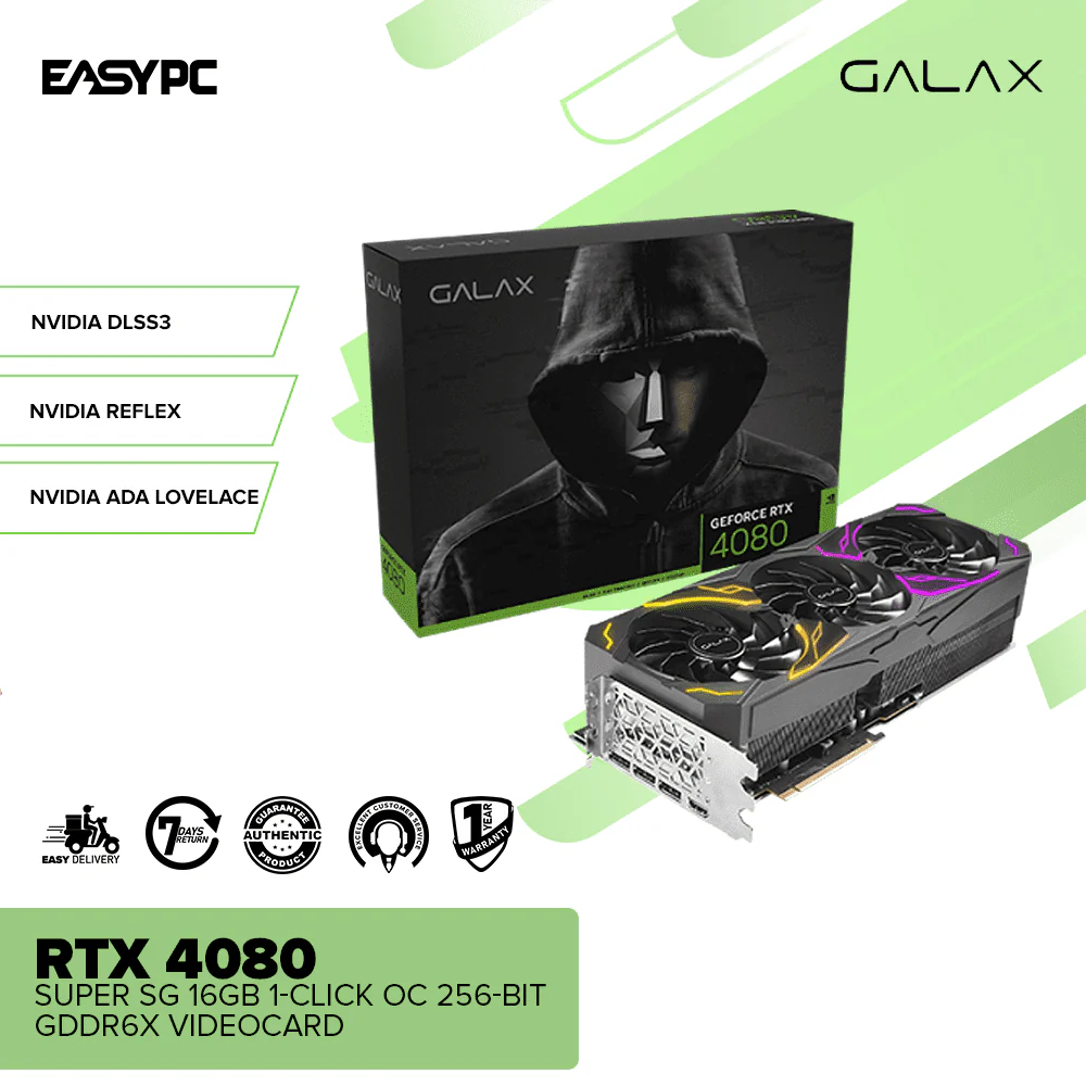 Galax NVIDIA® GeForce RTX™ 4080 Super SG 16GB 1-Click OC 256-Bit GDDR6X Videocard - Image 2