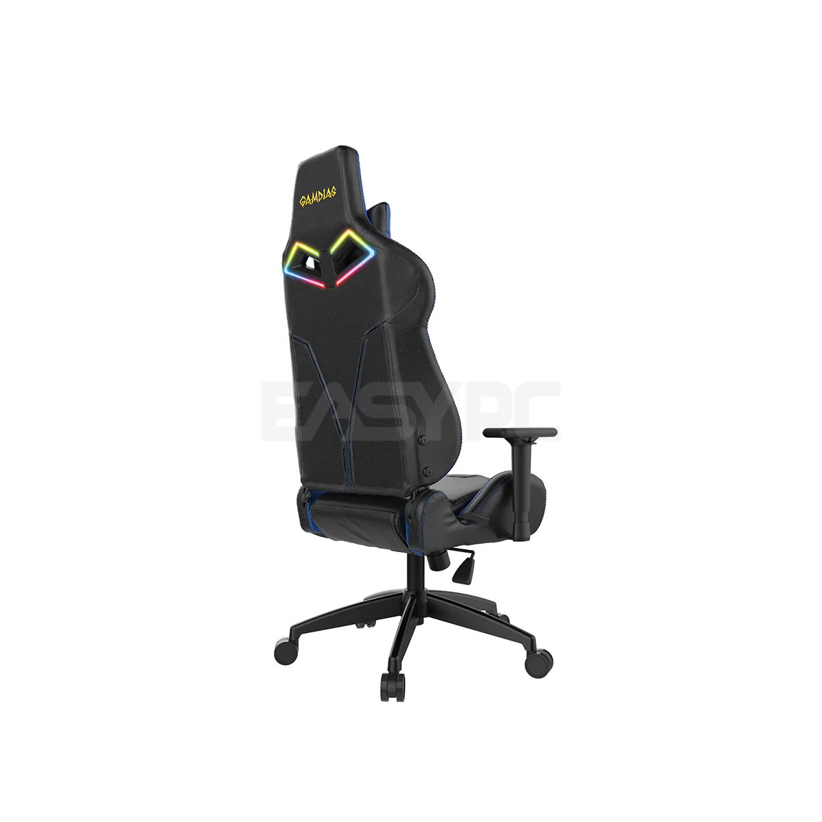 Gamdias Achilles E1 Gaming Chair RGB Black / Blue - Image 6