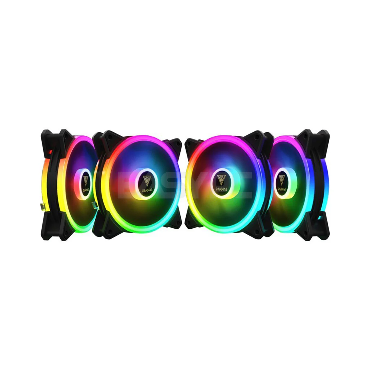 Gamdias AEOLUS M2-1204R/M2-1205R RGB Case Fan Kit 4x120mm and 5x120mm fans/Aeolus Box/Remote 14BAN