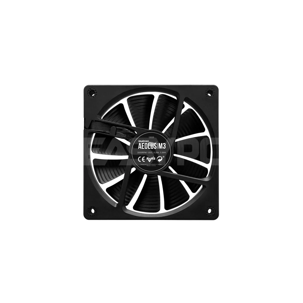 Gamdias AEOLUS M3-1201 ARGB Single Chassis fan - Image 4