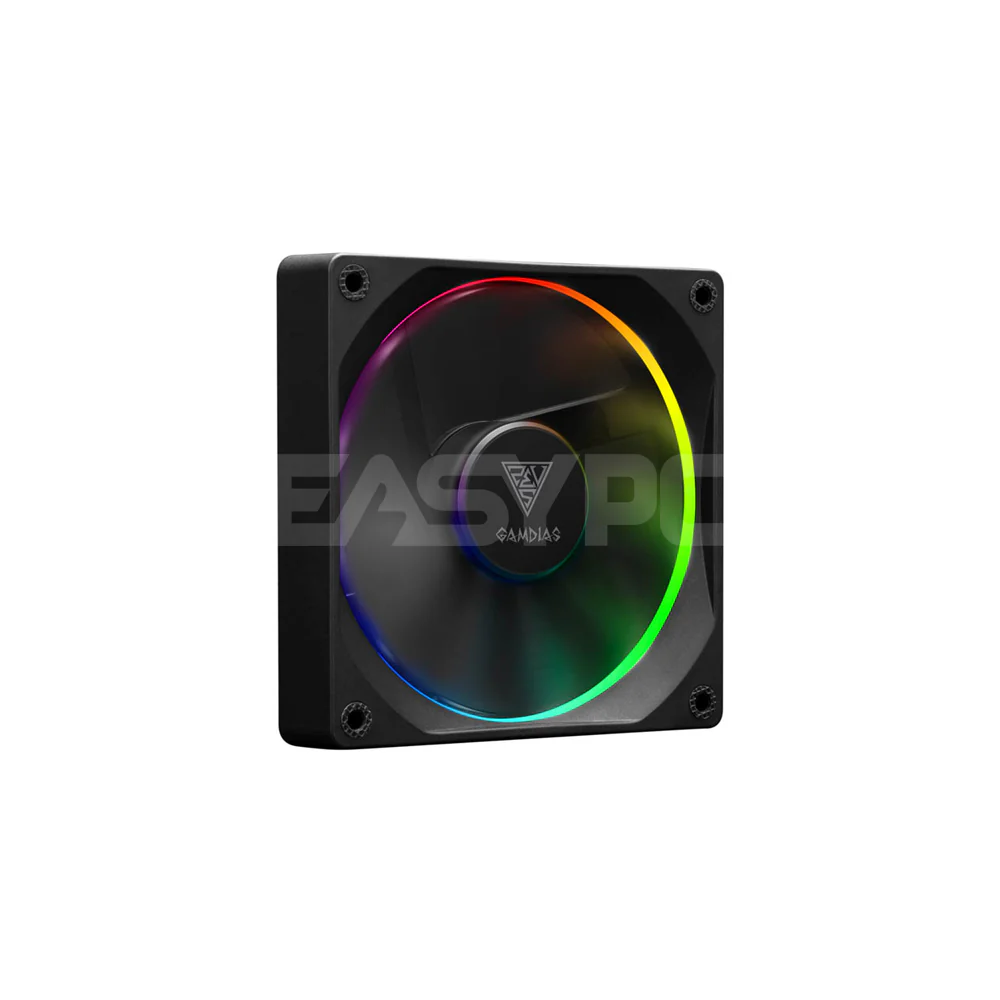 Gamdias AEOLUS M3-1204R ARGB Kit 4x120mm Chassis fan - Image 3