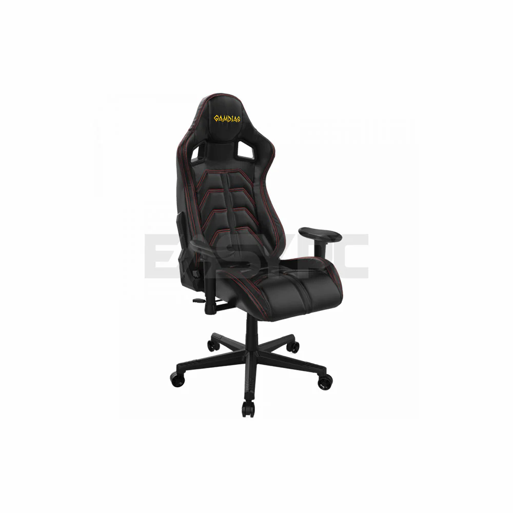 Gamdias Aphrodite MF1 Ergonomic Race Seat Design Adjustable Backrest Black/Red Gaming Chair - Image 4