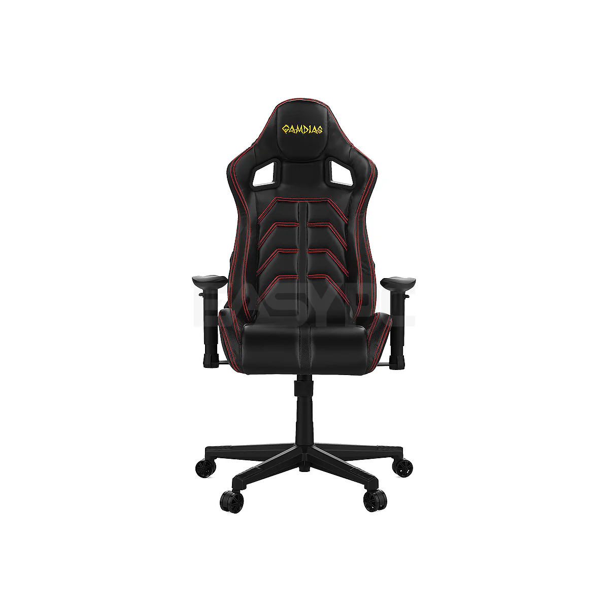 Gamdias Aprhodite MF1-L BR 2D Armrest, adjustable backrest, Gaming Chair Black/Red 14BAN GAAP2120