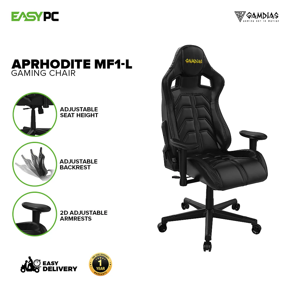 Gamdias Aprhodite MF1-L Gaming Chair 14BAN GAAP2106 - Image 2
