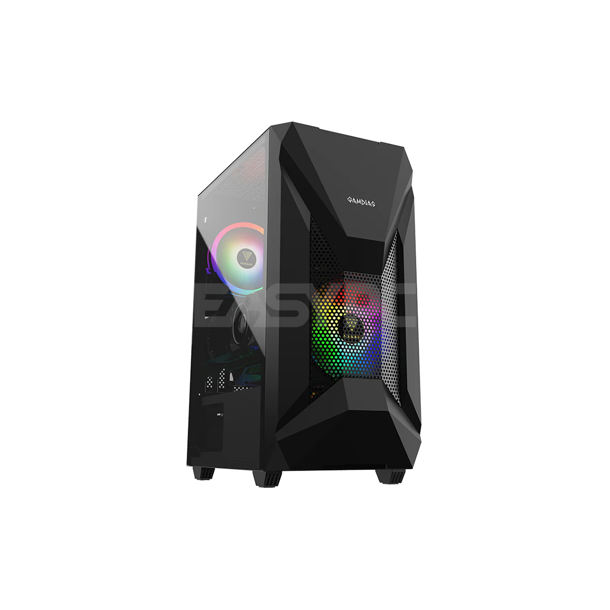 Gamdias Athena-E1 Built-in RGB Fan Mid Tower Gaming Case