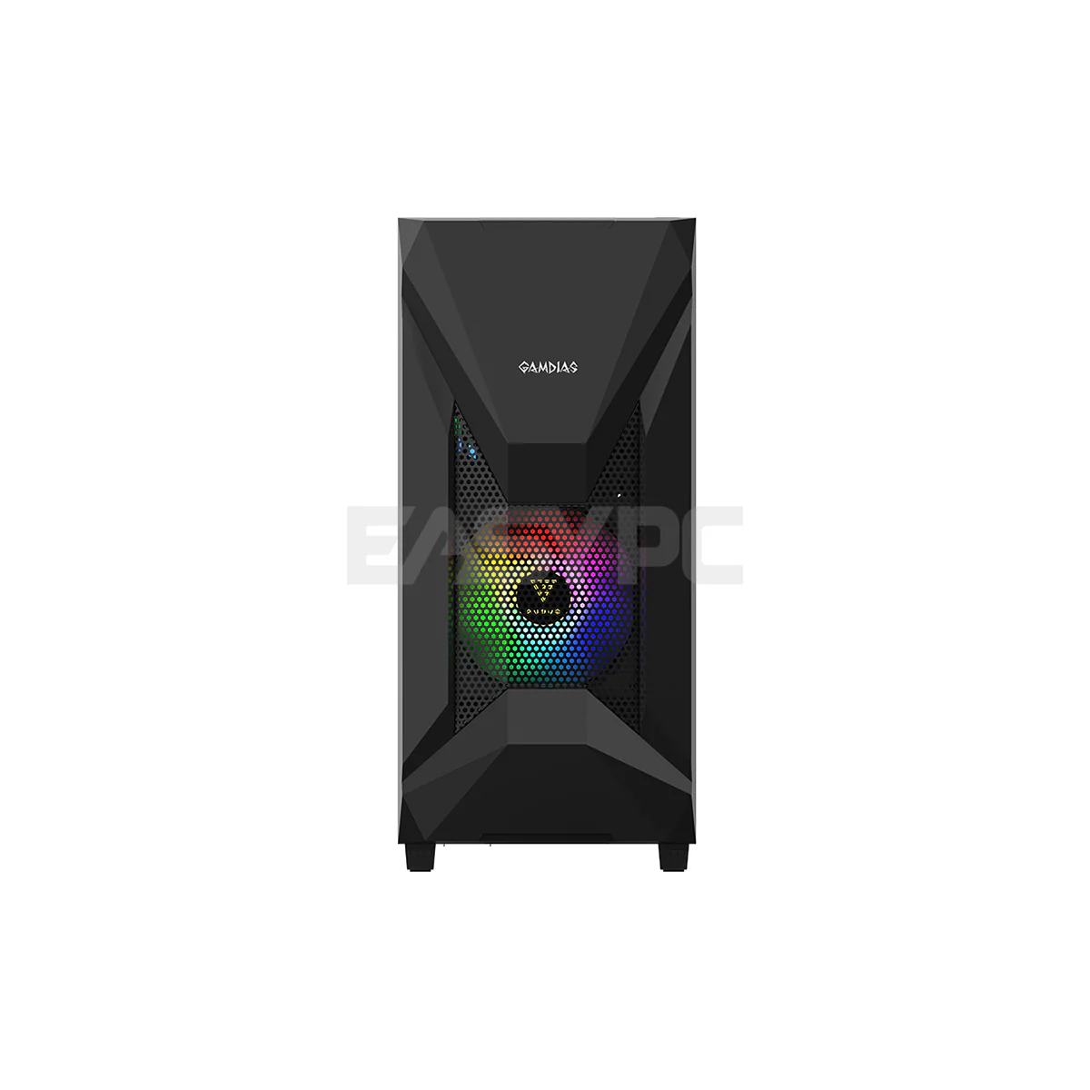 Gamdias Athena-E1 Built-in RGB Fan Mid Tower Gaming Case - Image 2