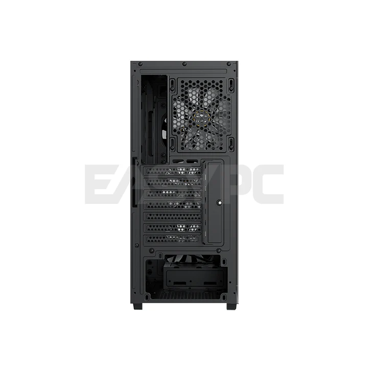 Gamdias Aura GC1 Elite V2 Built-in ARGB Fan Mid Tower Gaming Case Black - Image 5