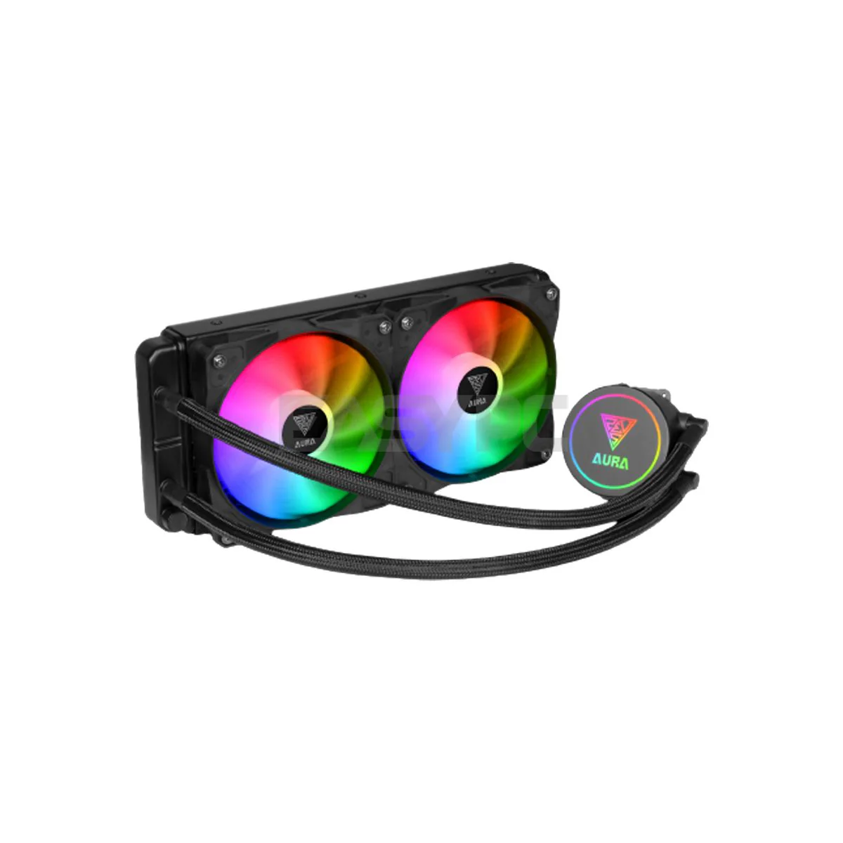 Gamdias Aura GL240 AIO CPU RGB Liquid Cooler - Image 3