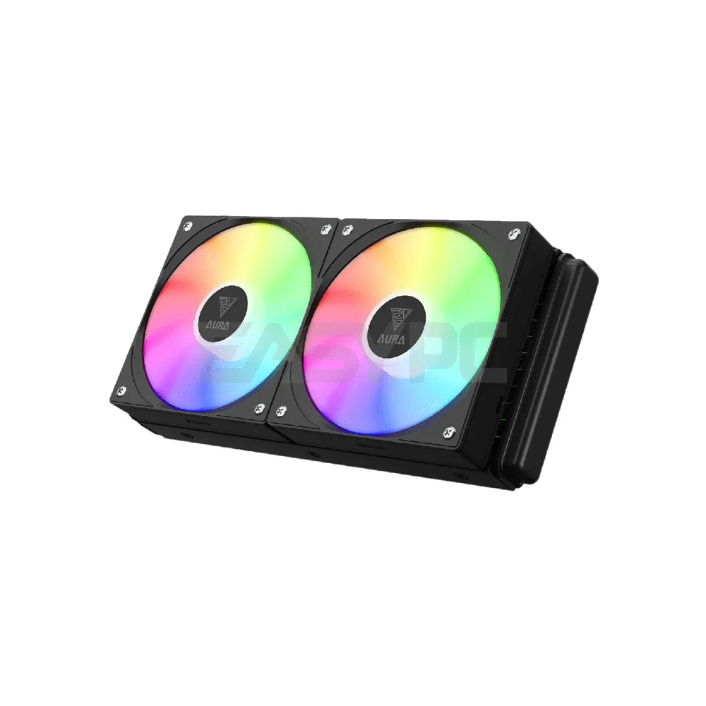 Gamdias Aura GL240 V2 AIO CPU RGB Liquid Cooler - Image 3