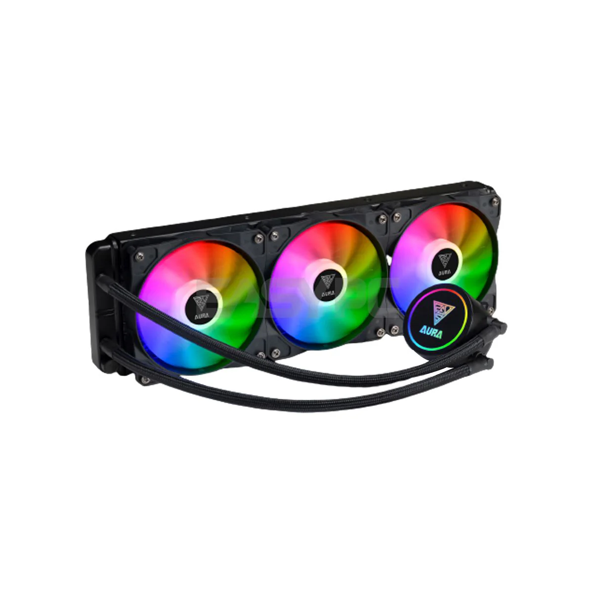 Gamdias Aura GL360 AIO CPU RGB Liquid Cooler - Image 3