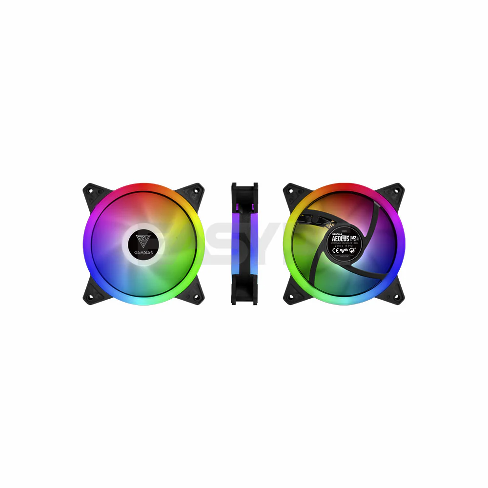 Gamdias Chione M2-2240 LITE RGB Durable Teflon Tube Mirror Finish Pump Hydraulic Bearing CPU Cooler - Image 3