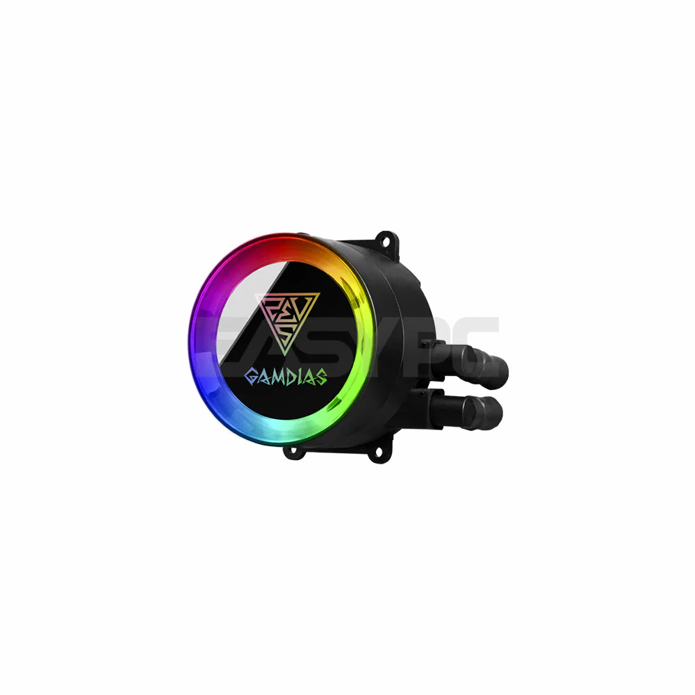 Gamdias Chione M2-2240 LITE RGB Durable Teflon Tube Mirror Finish Pump Hydraulic Bearing CPU Cooler - Image 5