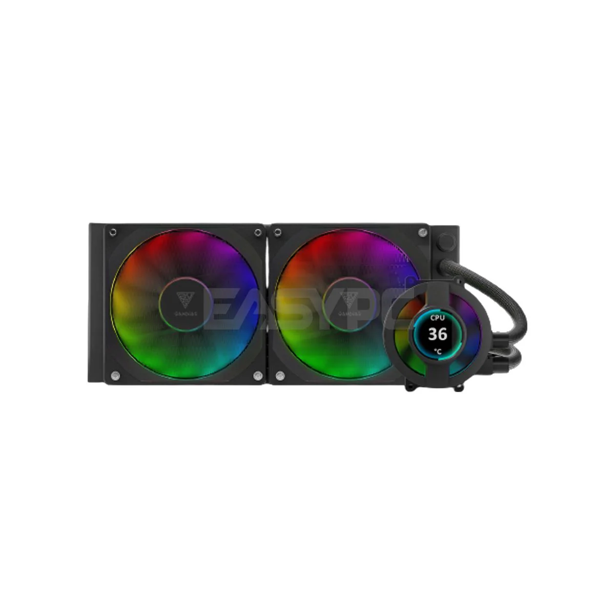 Gamdias Chione P3-240U AIO CPU ARGB Liquid Cooler - Image 3