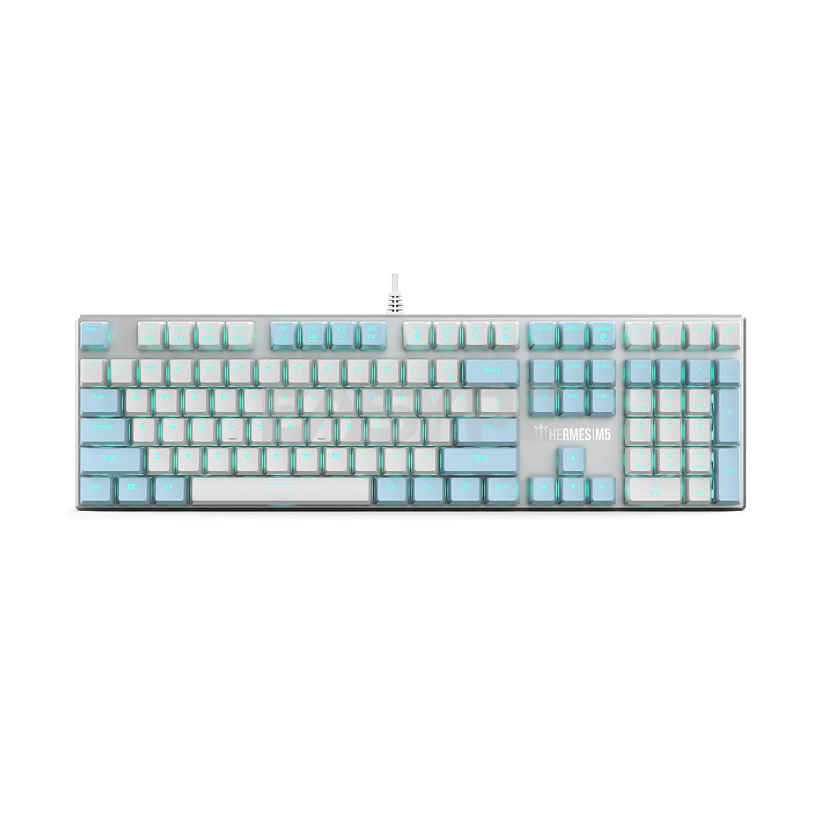 Gamdias Hermes M5 Blue Switch Customizable Lighting Effects, N-Key rollover  Mechanical Gaming Keyboard 14BAN GAHE2110