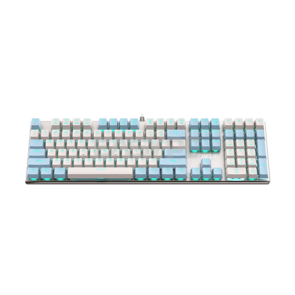 Gamdias Hermes M5 Blue Switch Customizable Lighting Effects, N-Key rollover  Mechanical Gaming Keyboard 14BAN GAHE2110 - Image 3