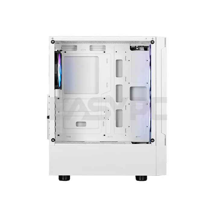 Gamdias Talos E3 Mesh Built-in ARGB Fan Mid Tower Gaming Case White - Image 4