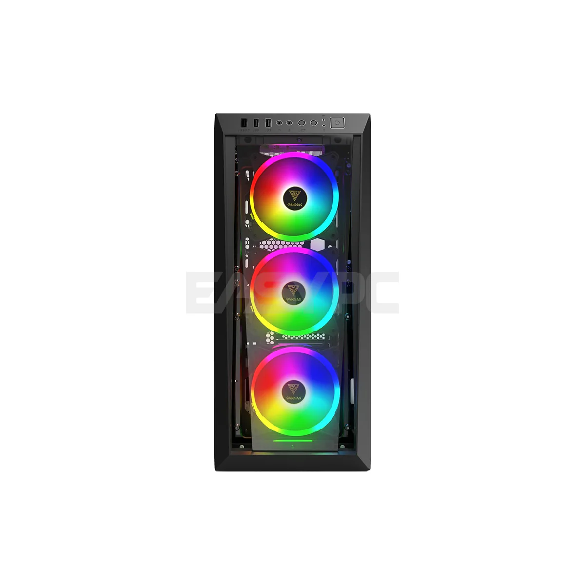 Gamdias Talos-M1 Lite Built-in RGB Fan Mid Tower Gaming Case - Image 3