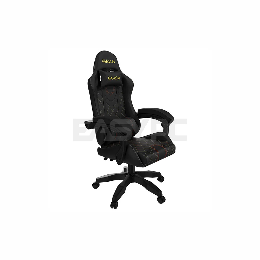 Gamdias Zelus E2 Gaming Chair Black or Black-Red - Image 3