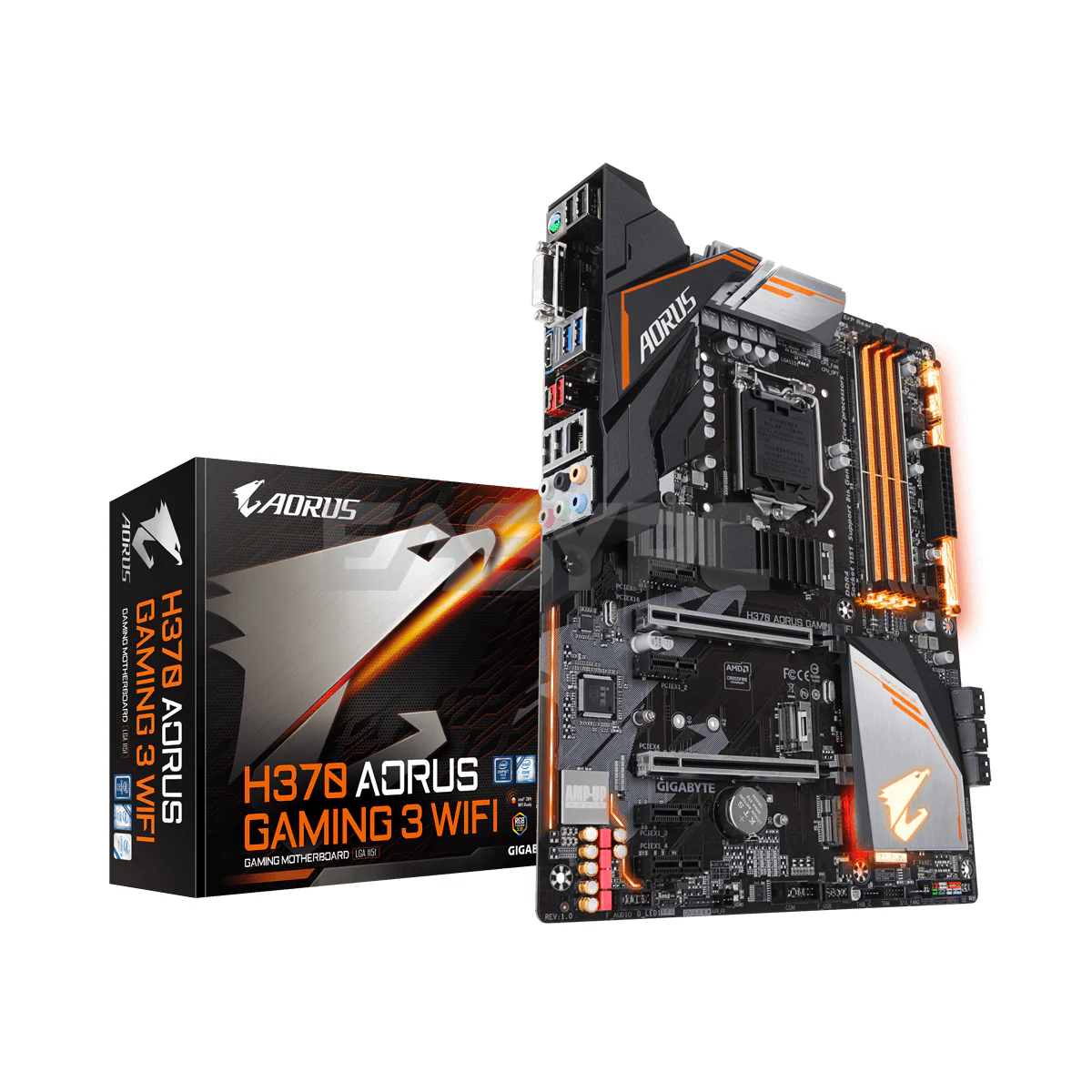 Gigabyte Aorus H370 Gaming 3 Wifi Motherboard Socket 1151 Ddr4