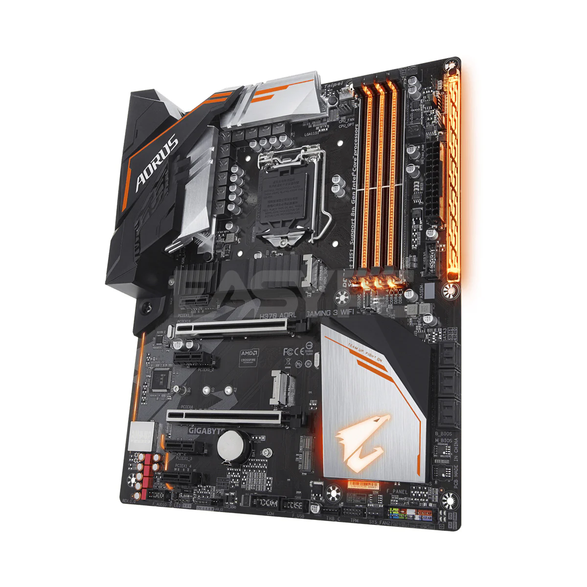 Gigabyte Aorus H370 Gaming 3 Wifi Motherboard Socket 1151 Ddr4 - Image 2