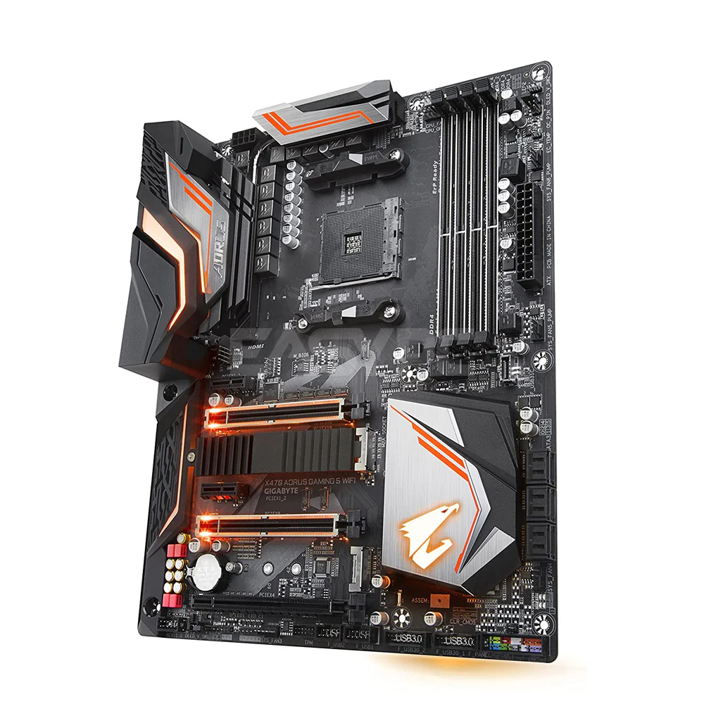Gigabyte Aorus X470 Gaming 5 Wifi Socket Am4 Ddr4 Motherboard - Image 4